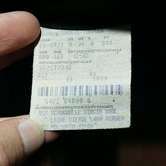 Awesome HUGO BOSS Brown Gold Pinstripe Suit sz 40R - Picture 8 of 8